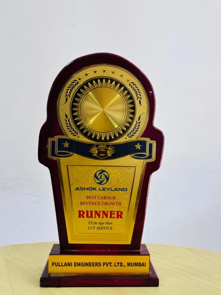 Ashok Leyland LCV Service — Best Labour Revenue Growth Runner Up
