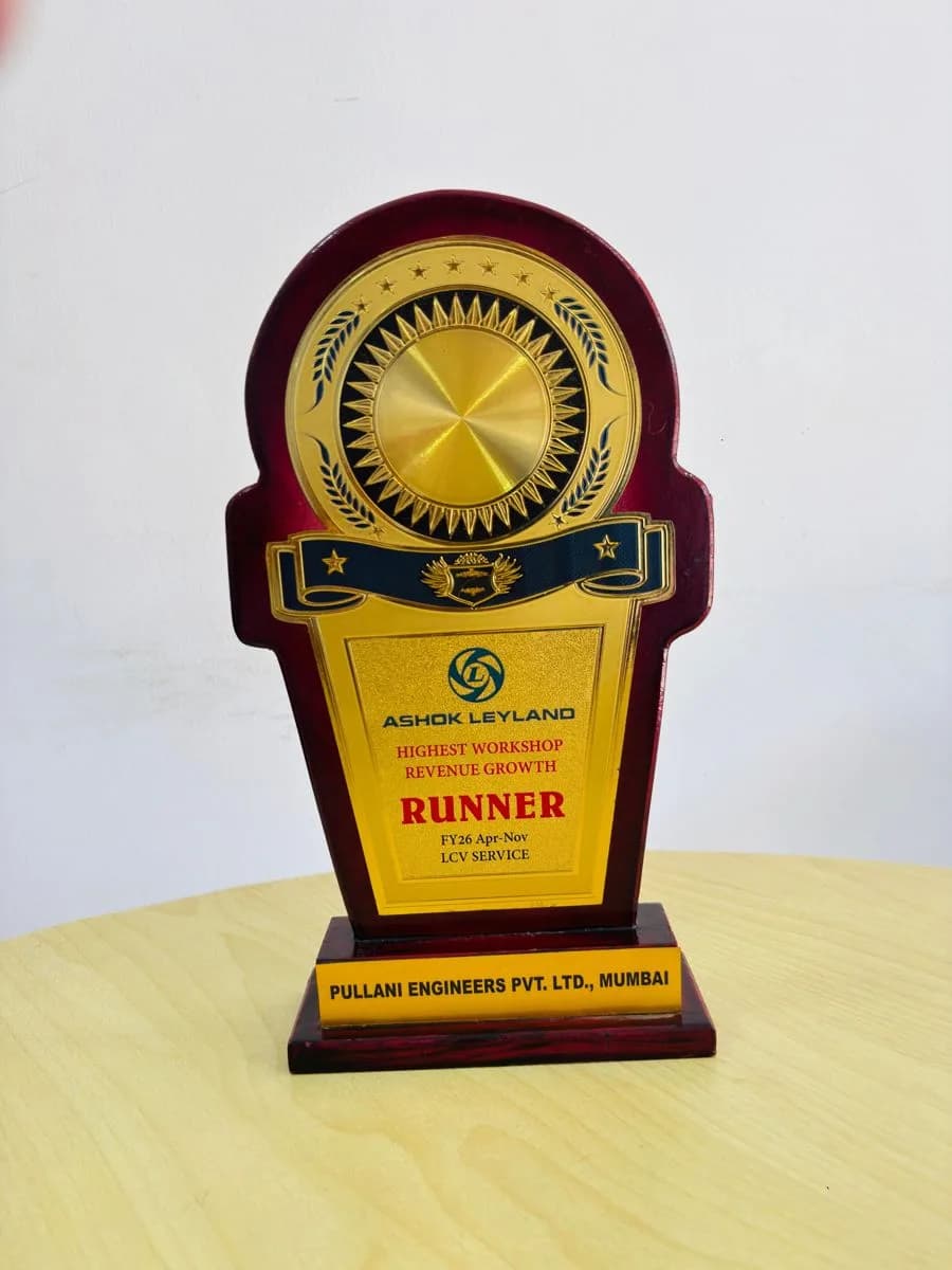 Ashok Leyland LCV Service — Highest Workshop Revenue Growth Runner Up