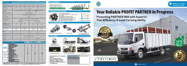 PARTNER 17ft Commercial Truck brochure cover