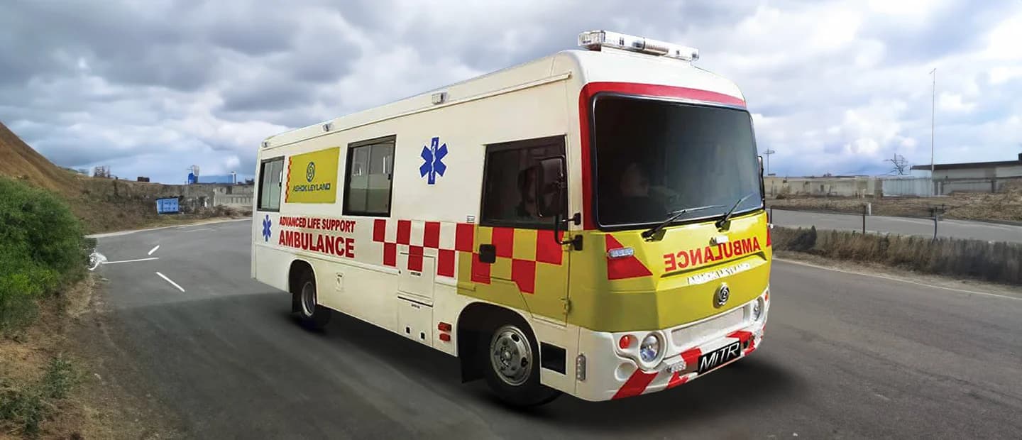 MiTR Ambulance — manufacturer photograph 2